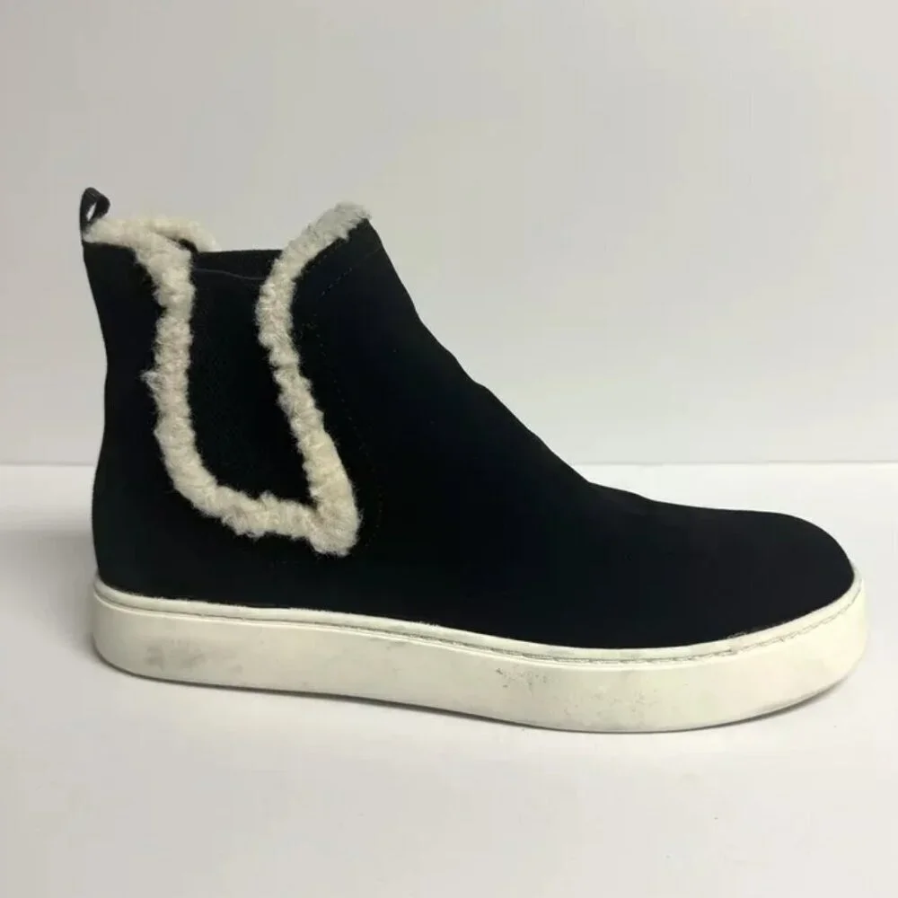 Lucky Brand Womens Kachai Sneaker Black Size 9 M